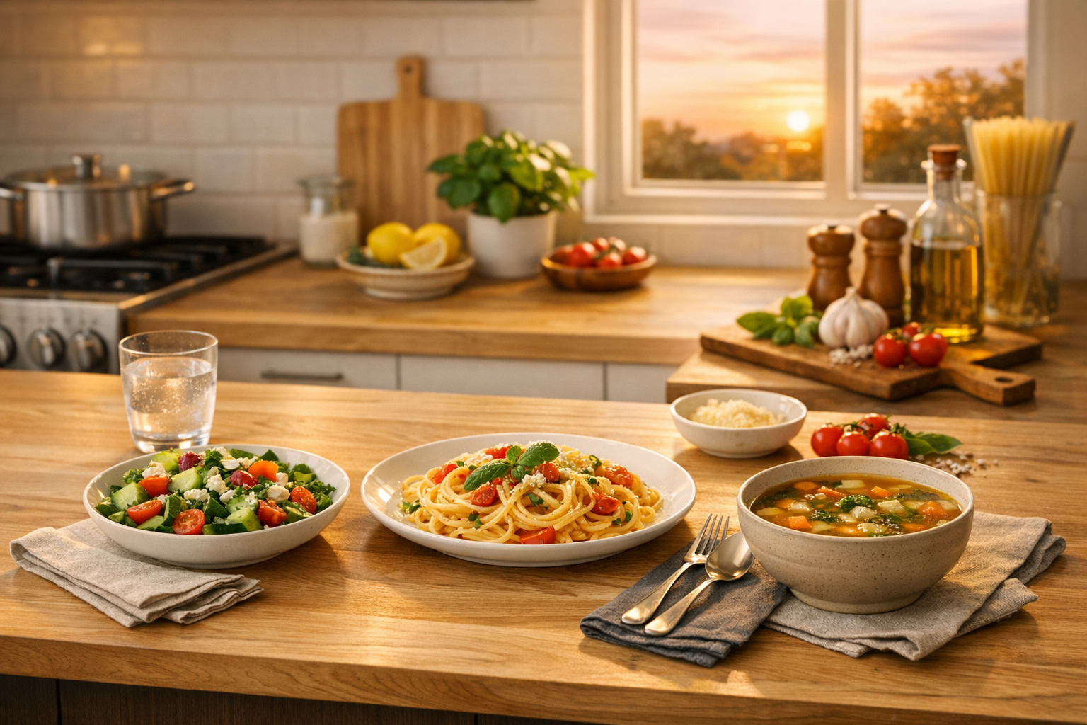 Receitas fáceis para jantar rápido durante a semana